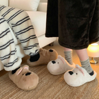 Bear Plush Indoor Slippers